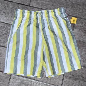 Boys Cat & Jack above the knee swim trunks size L 12/14